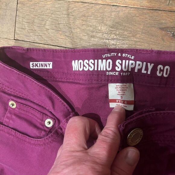 Mossimo jeans skinny size 3 fit 6 - Picture 3 of 6